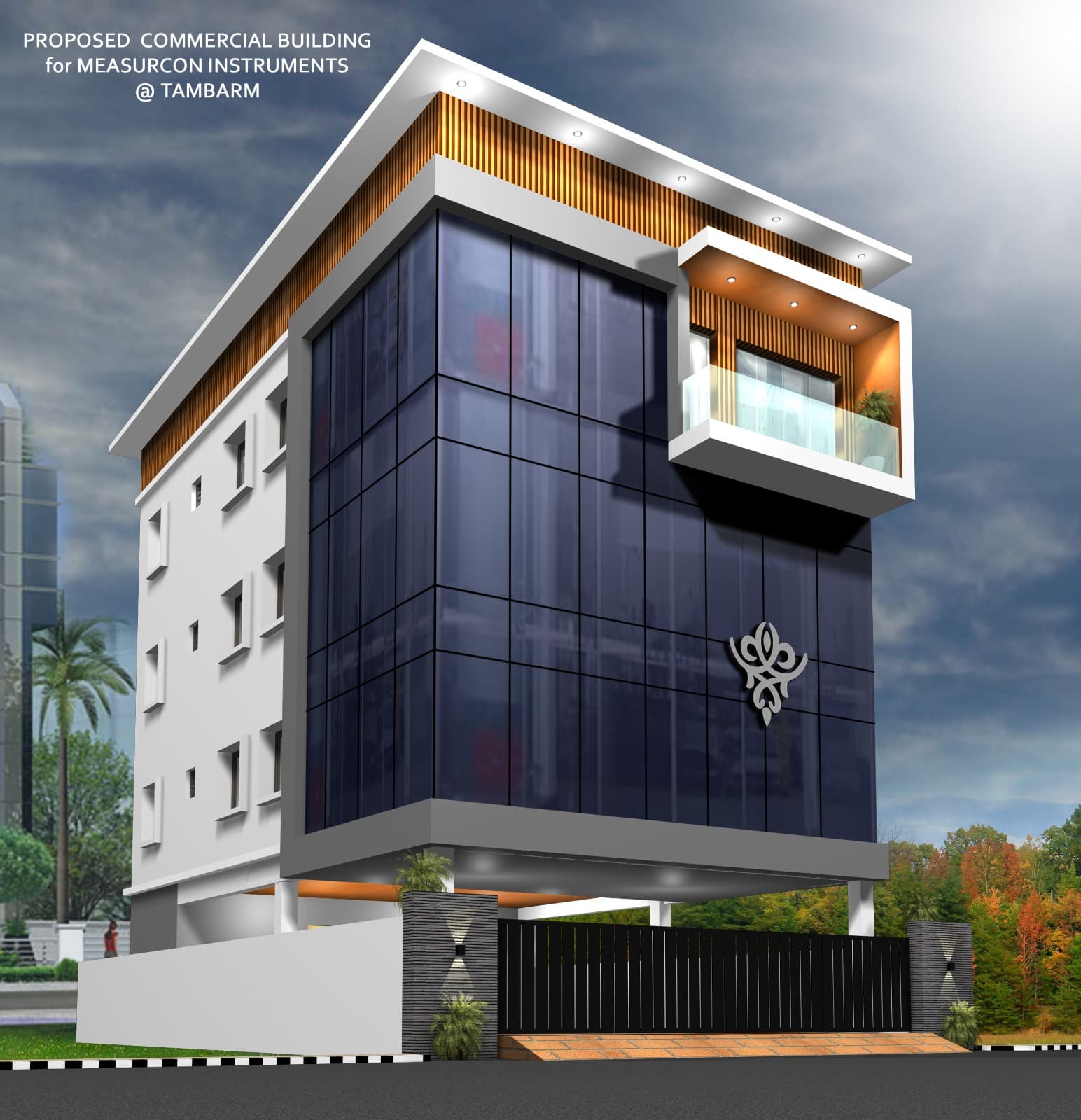 Commercial Building - proposed commercial project by Delphin Associates in Tambaram, Chennai